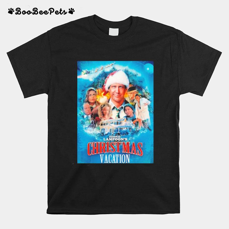 National Lampoons Christmas Vacation Chevy Chase Christmas T-Shirt