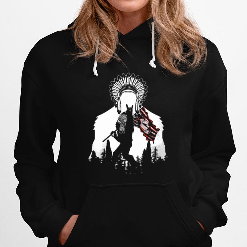 Native American Bigfoot Hoodie