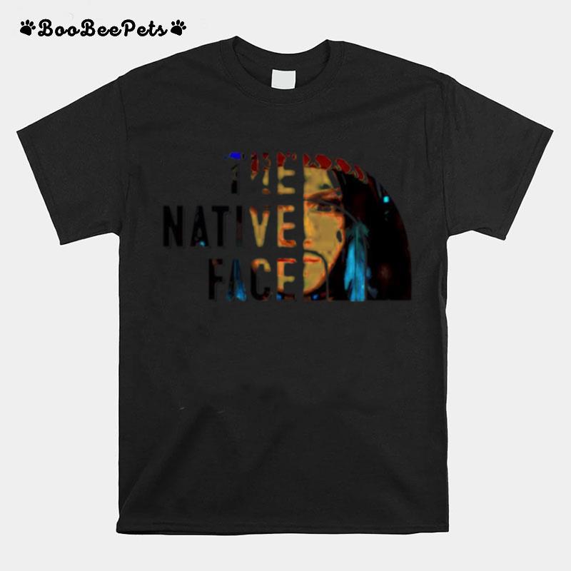 Native American The Native Face T-Shirt