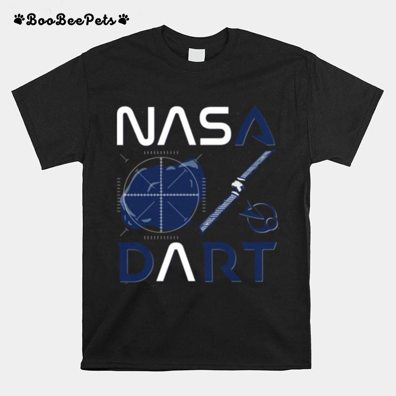 Navy Art Nasa Dart Double Asteroid Redirection Test T-Shirt