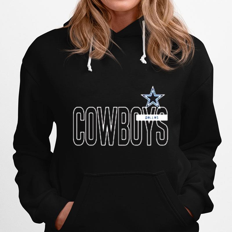 Navy Dallas Cowboys Performance Team Hoodie