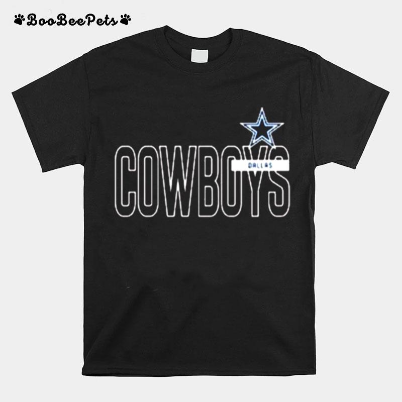 Navy Dallas Cowboys Performance Team T-Shirt