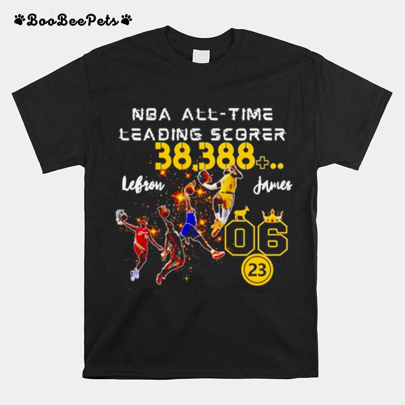 Nba All Time Leadingscorer 38388 Lebron James T-Shirt