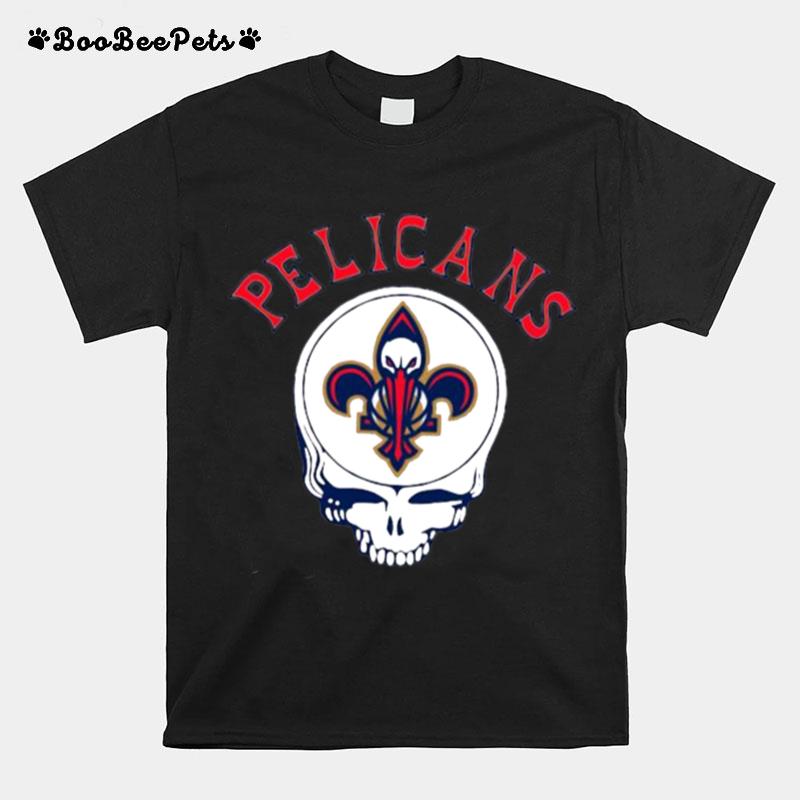 Nba Grateful Dead Pelicans T-Shirt