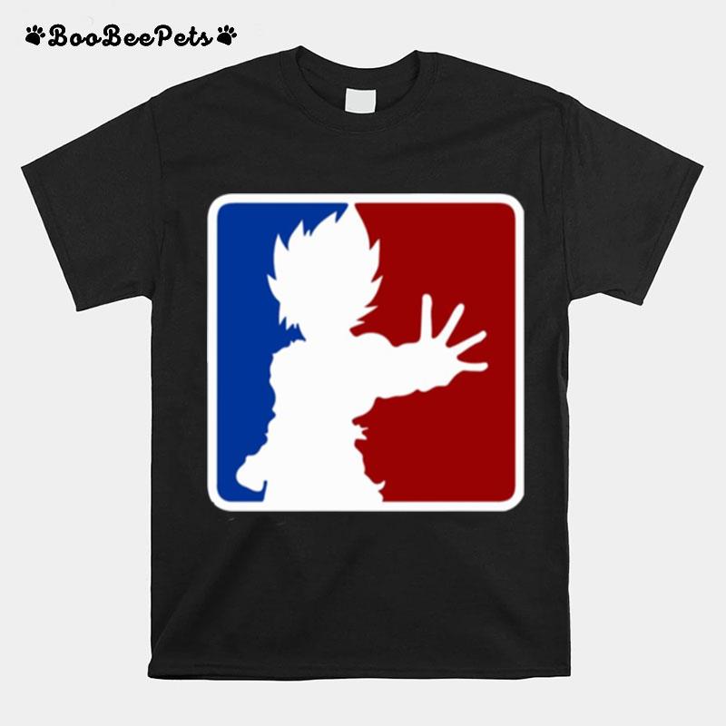 Nba Logo Vegeta Dragon Ball Z T-Shirt