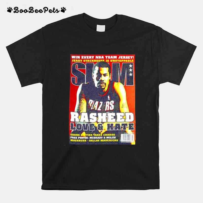 Nba Slam Rasheed Wallace T-Shirt