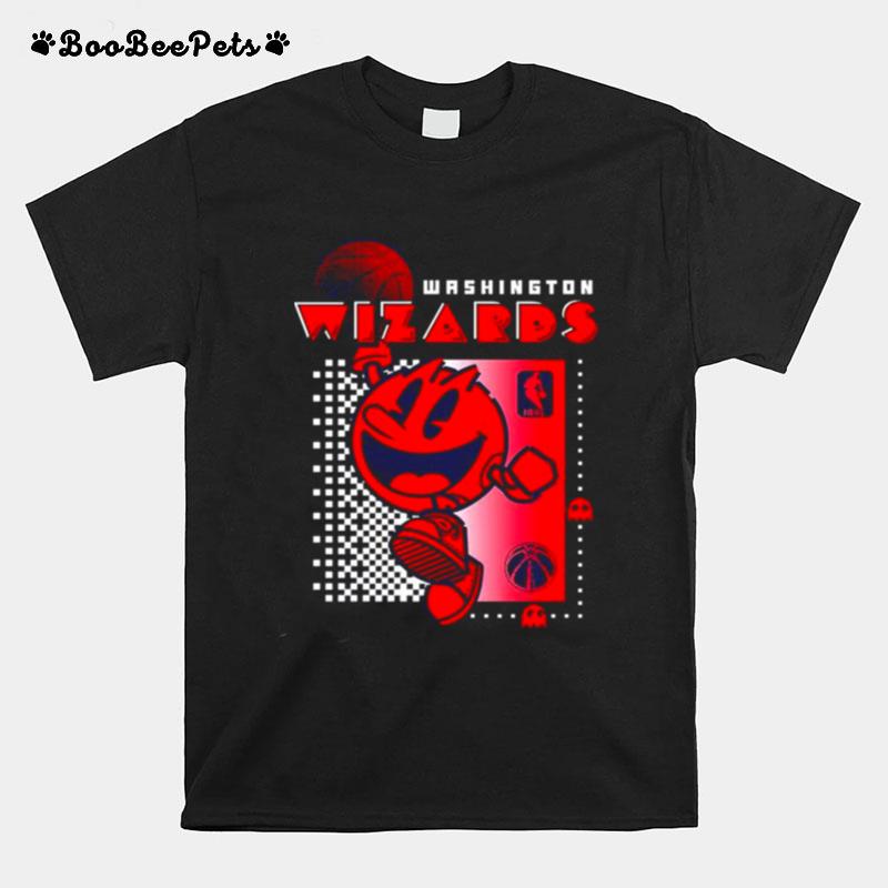 Nba Washington Wizards Pac Man Fighting T-Shirt