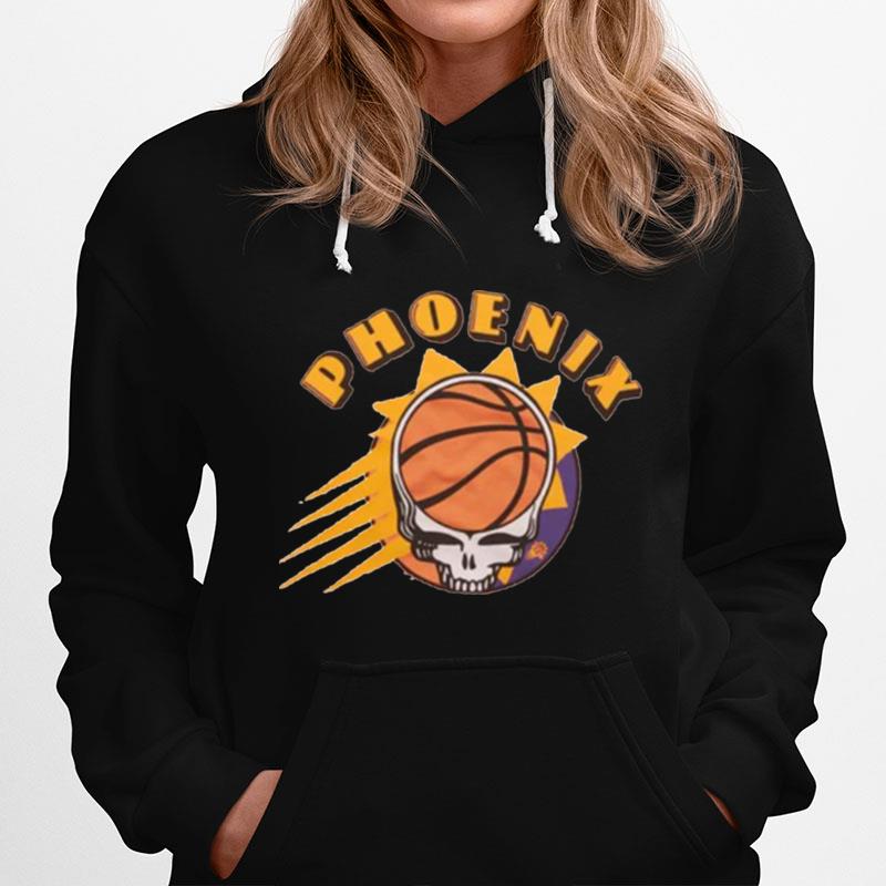 Nba X Grateful Dead X Phoenix Suns Skull Hoodie