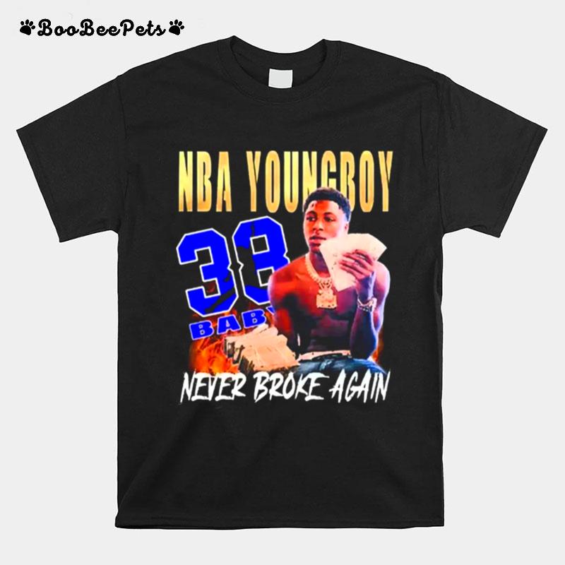 Nba Youngboy Never Broke Again Hip Hop Vintage Art T-Shirt