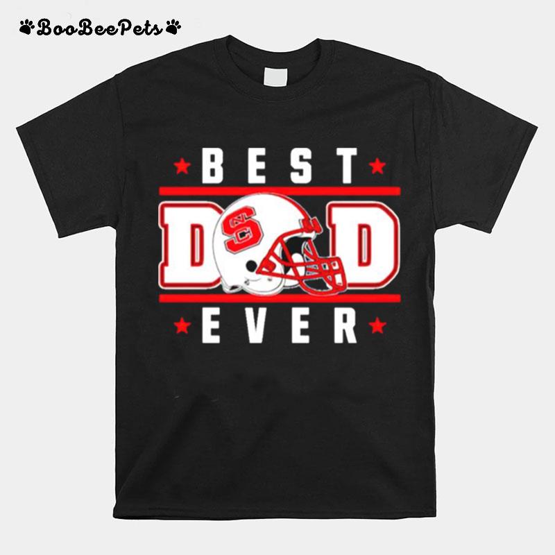 Nc State Wolfpack Best Dad Ever T-Shirt