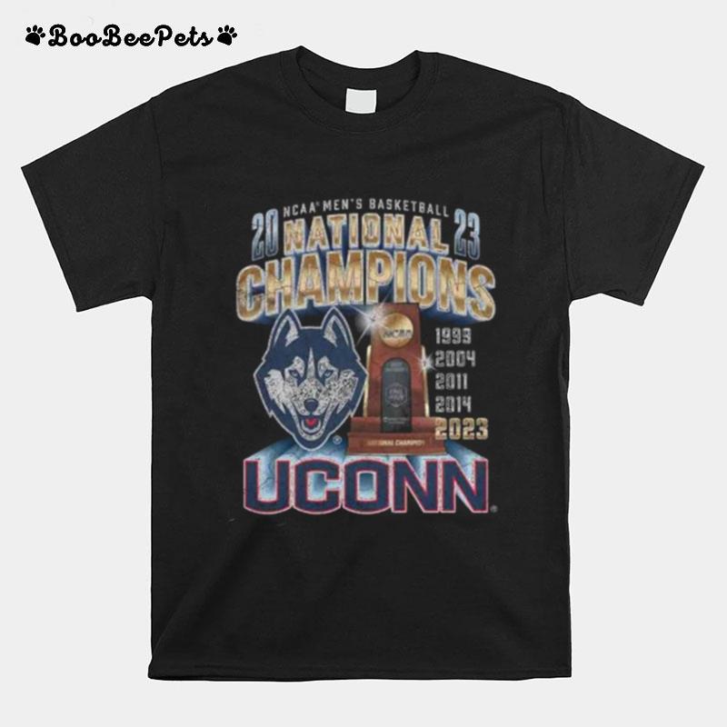 Ncaa Mens Basketball 2023 National Champions Uconn Huskies T-Shirt