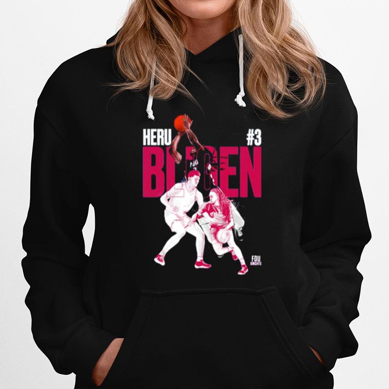 Ncaa Mens Basketball Heru Bligen Illustration Hoodie