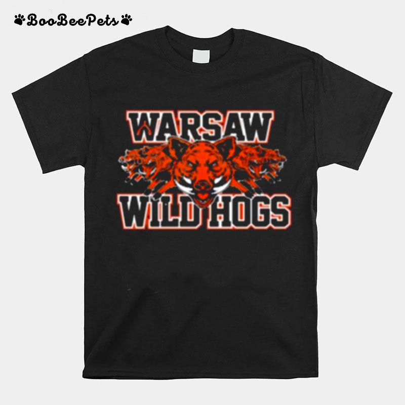 Ncaa Michael Curtis Warsaw Wild Hog 2022 T-Shirt