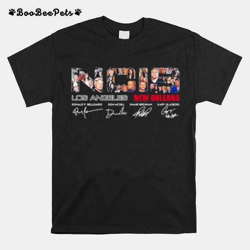 Ncis Los Angeles And New York Orleans Signature T-Shirt