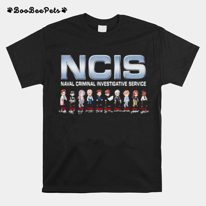 Ncis Naval Crimal Investigative Service Signature T-Shirt