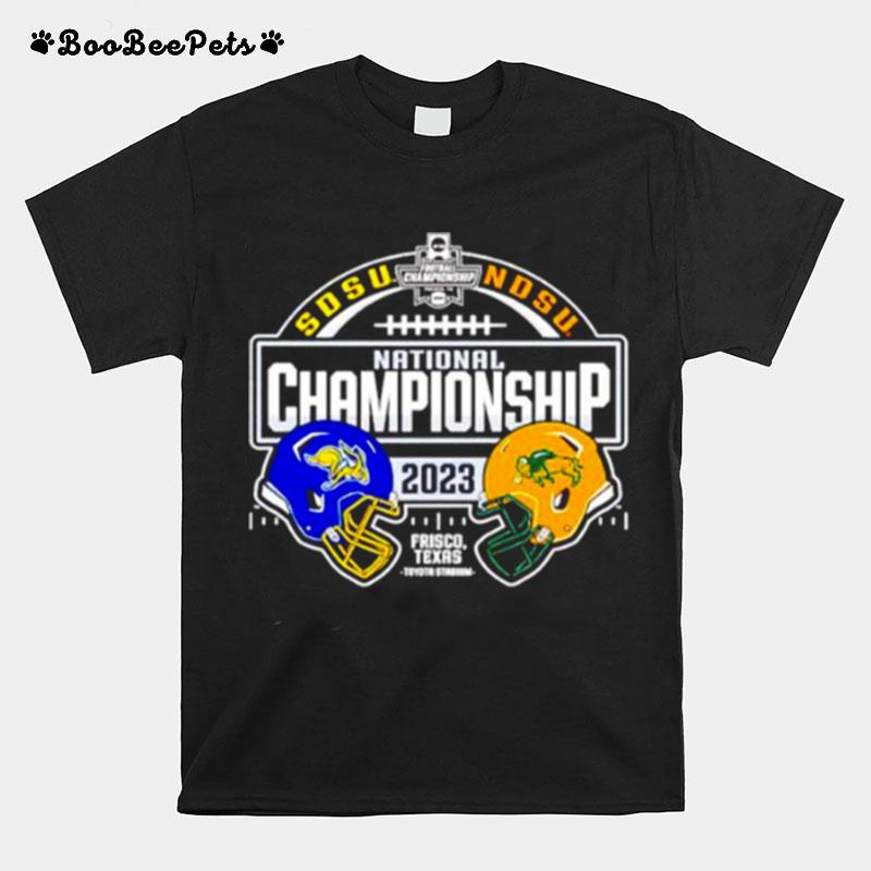 Ndsu Vs Sdsu 2023 Frisco Texas National Championship T-Shirt