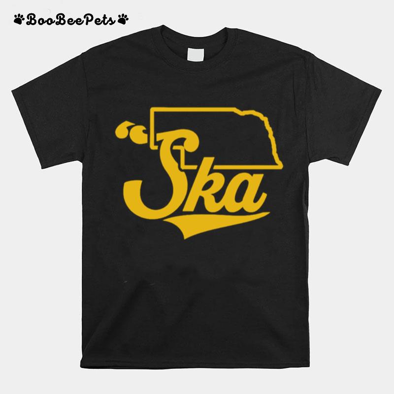 Nebraska Ska Cardinal T-Shirt