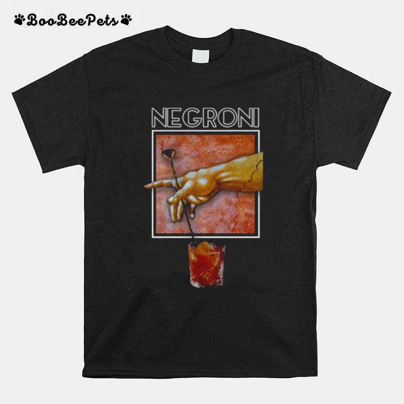 Negroni Al Fine Art Bartender T-Shirt