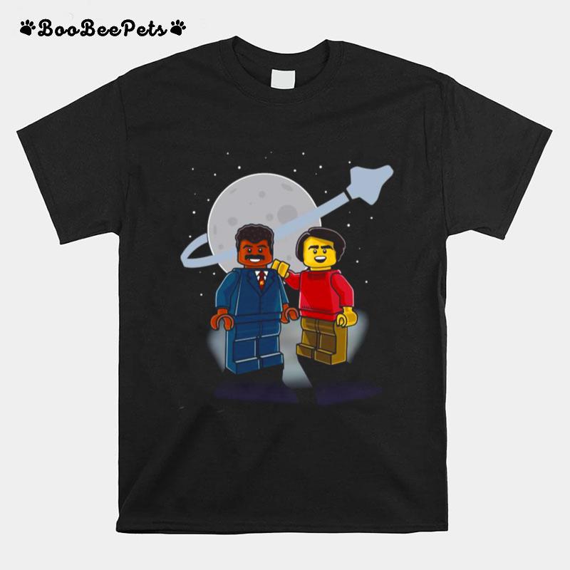 Neil Degrasse Tyson Carl Sagan Lego T-Shirt