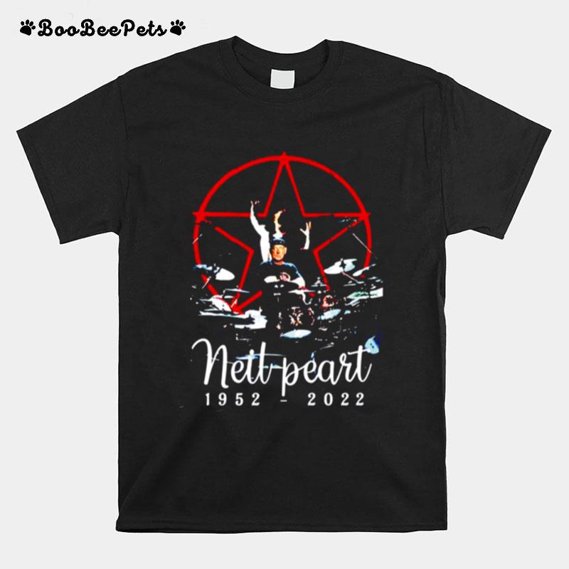 Neil Peart The Great Drummer 1952 2022 T-Shirt