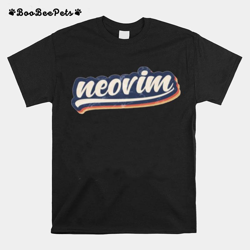Neovim Retro Vintage Worn Neovim T-Shirt