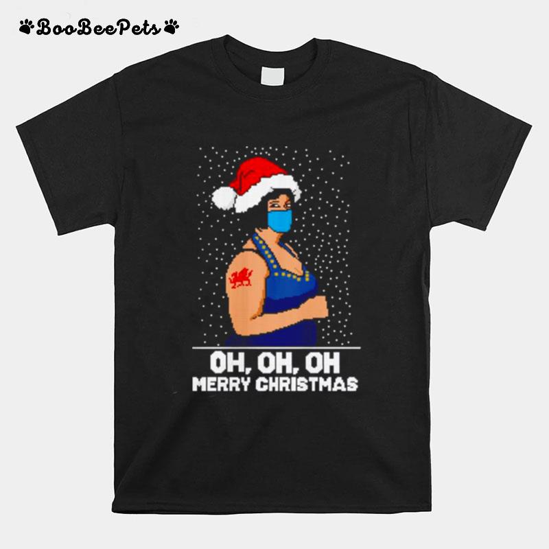 Nessa Jenkins Oh Oh Oh Merry Ugly Christmas T-Shirt
