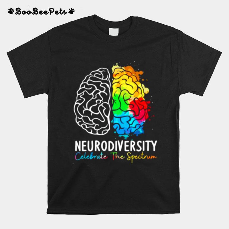 Neurodiversity Celebrate The Spectrum T-Shirt