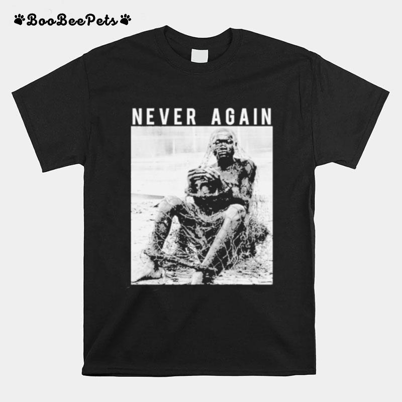 Never Again Jersey Short T-Shirt