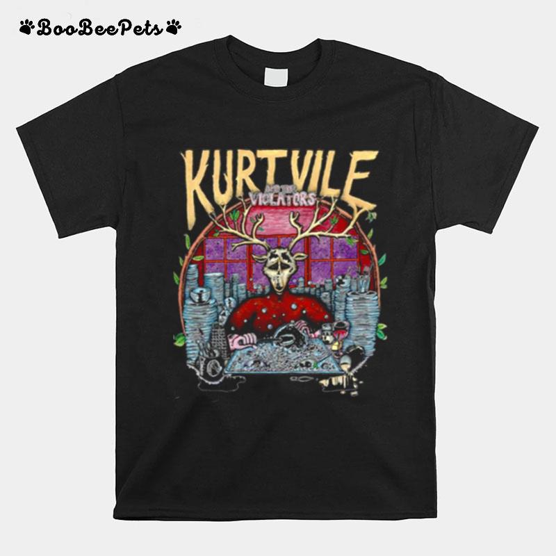 Never Run Away Kurt Vile T-Shirt
