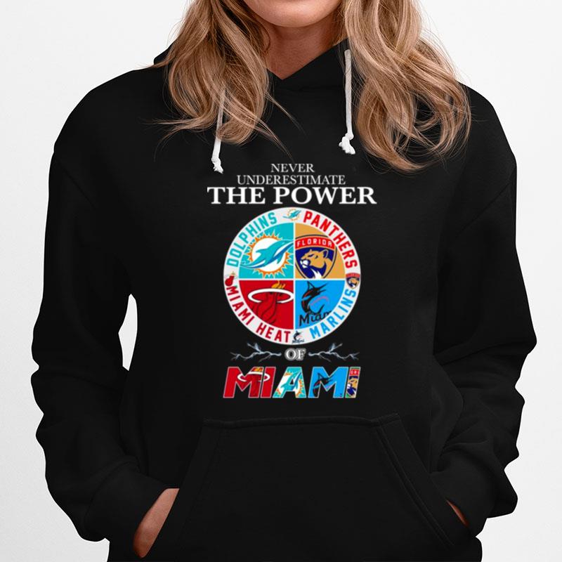 Never Underestimate The Power Of Miami 2023 Hoodie