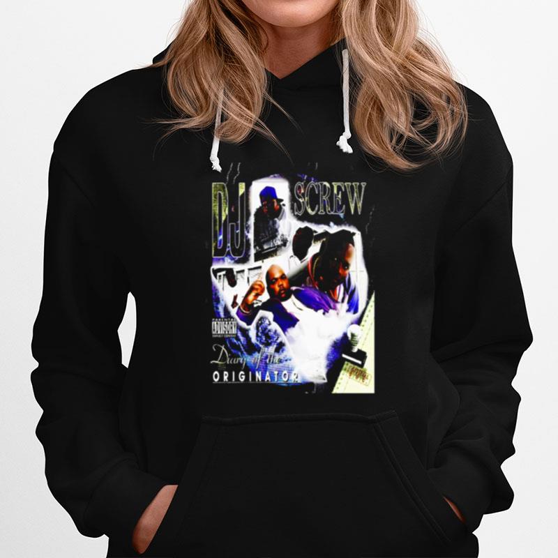 New Design Diary Of The Oginator Dj Screw Hoodie