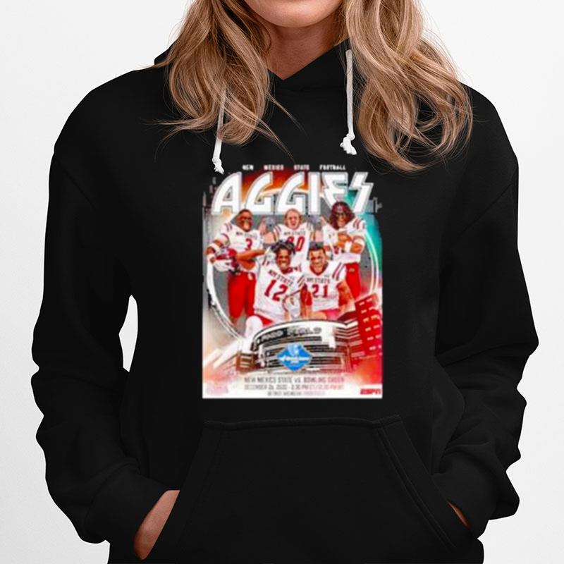 New Mexico State Football The Aggies Are Headed To Detroit Rock City December 26 2022 Hoodie