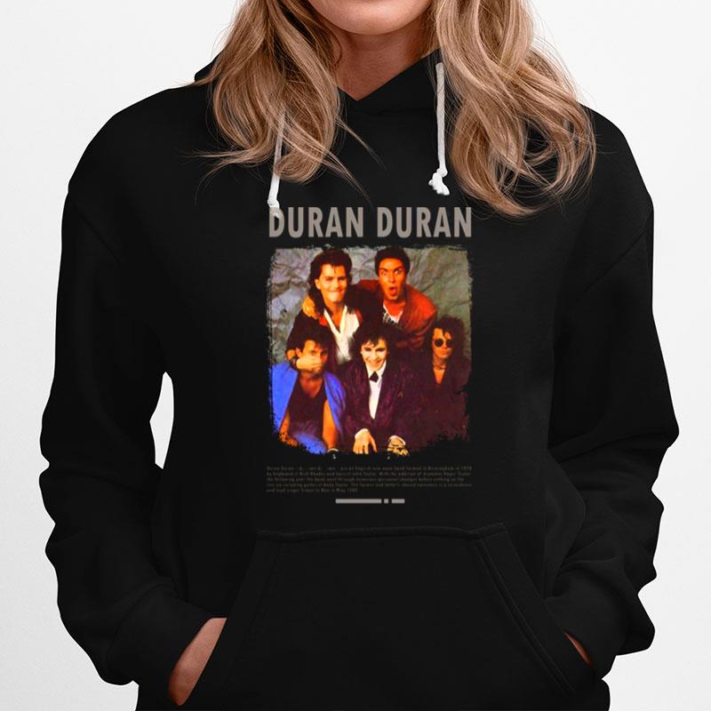 New Wave Retro Band Duran Duran Copy Hoodie