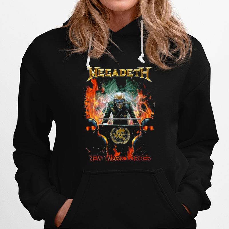 New World Order Megadeth Hoodie