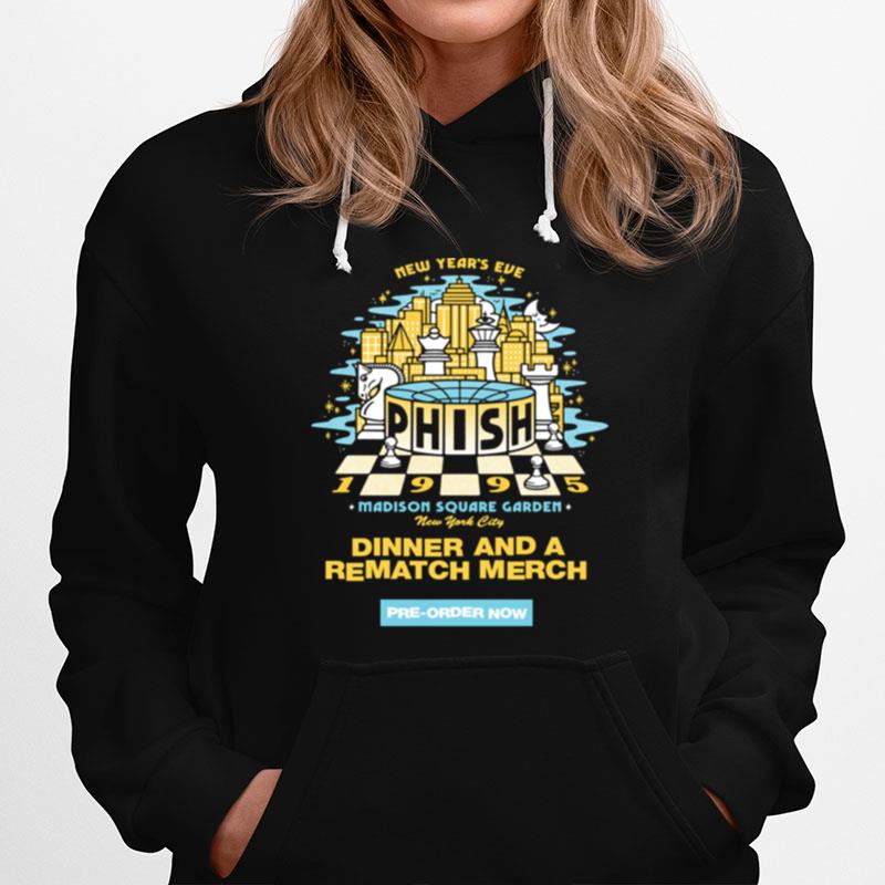 New Years Eve Madison Square Garden New York City Dinner And A Rematch Merch Hoodie