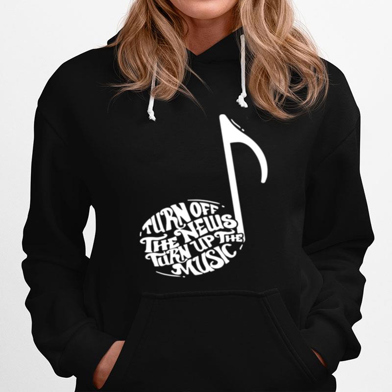 News Turn Up Musics Hoodie