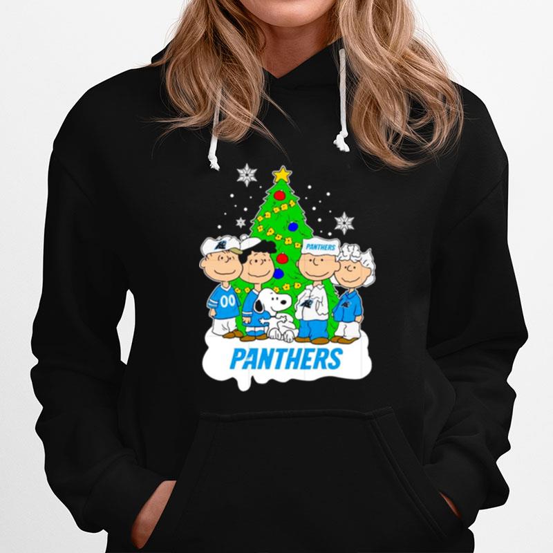 Nfl Snoopy The Peanuts Carolina Panthers Christmas 2022 Hoodie