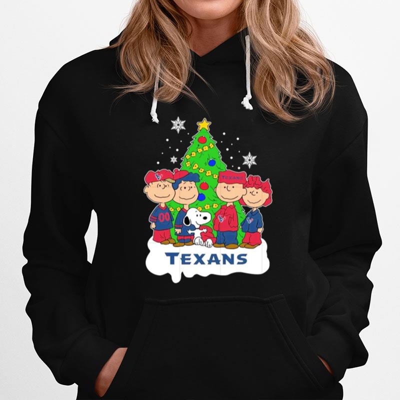 Nfl Snoopy The Peanuts Houston Texans Christmas 2022 Hoodie