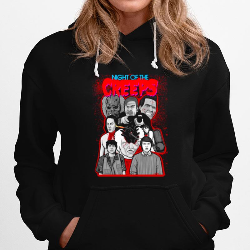 Night Of The Creeps Collage Hoodie