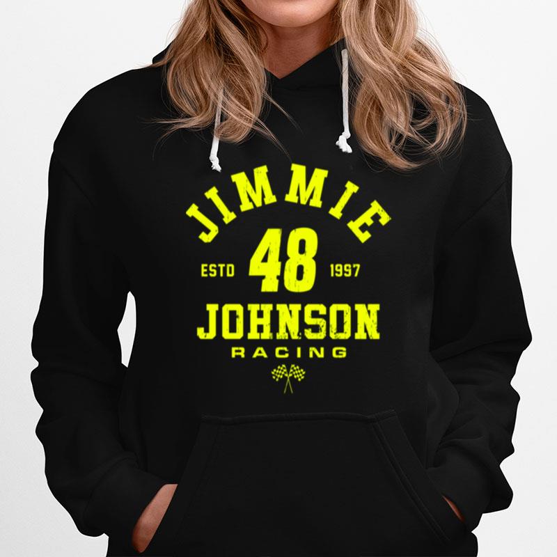 No 48 Jimmie Johnson 48 Estd 1997 Racing Hoodie