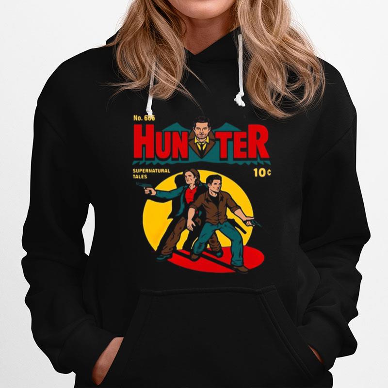 No 666 Hunter Comic Supernatural Tales Hoodie