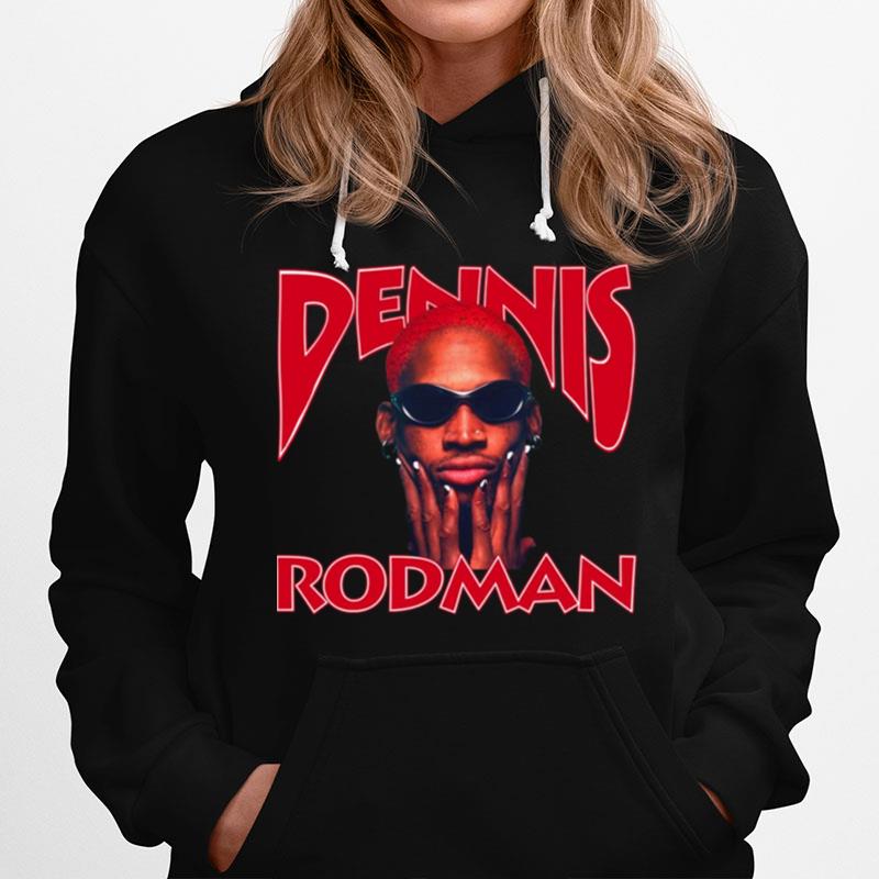 No 91 Nba Basketball Player Dennis Rodman Retro Vintage Hoodie