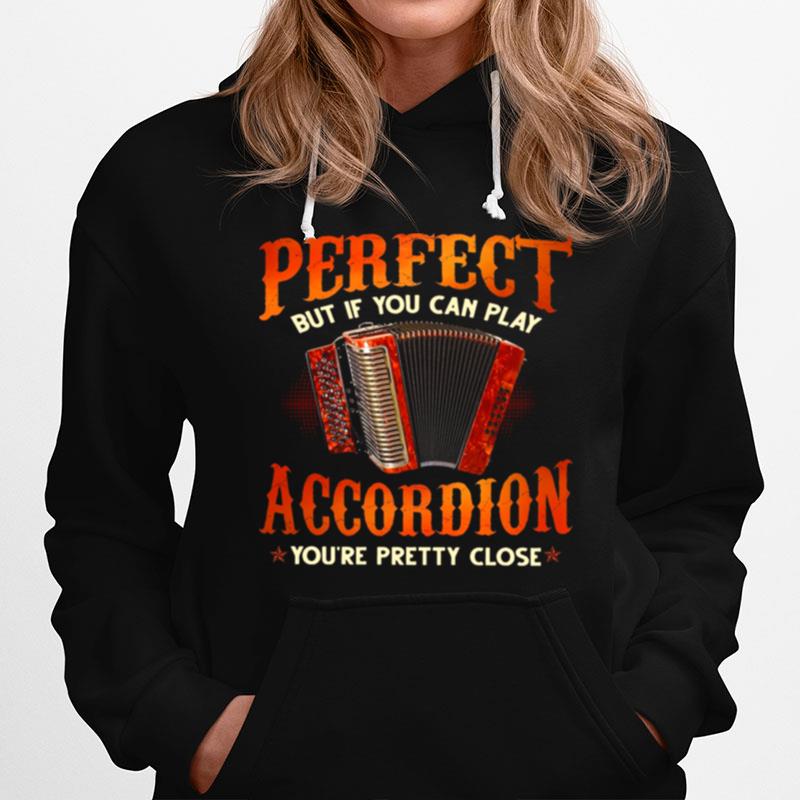 Nobody Is Perfect But If You Can Play Accordion Youre Pretty Close Hoodie