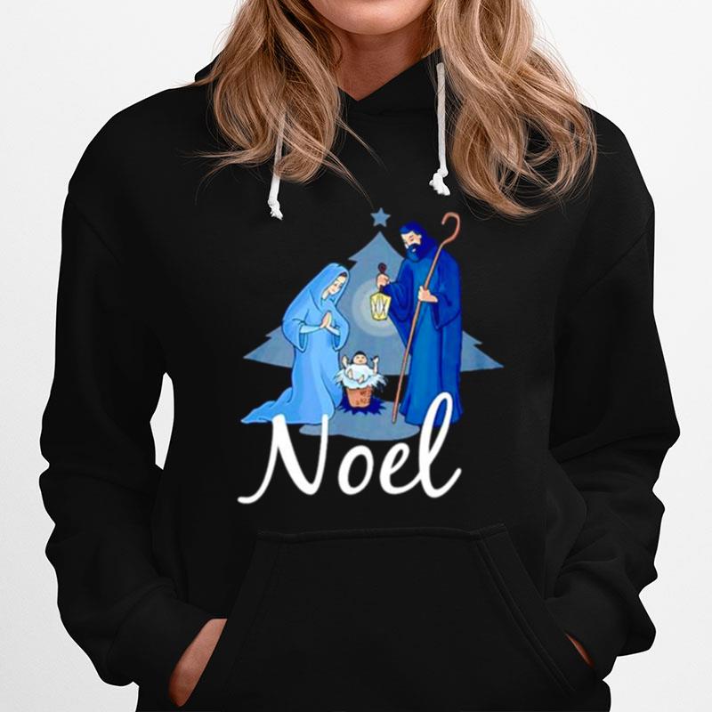 Noel Christmas Advent Nativity Scene North Star Baby Hoodie