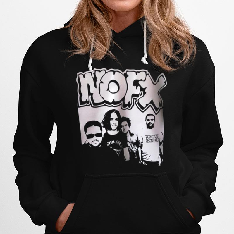 Nofx Hardcore Punk Rock Band Black Art Hoodie