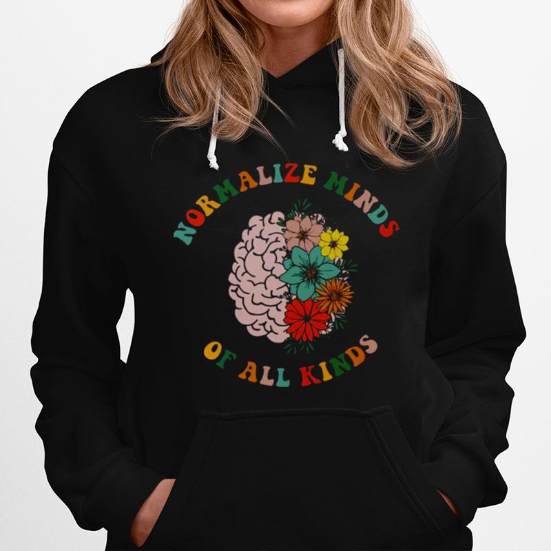 Normalize Minds Of All Kinds Inclusion Vintage Hoodie