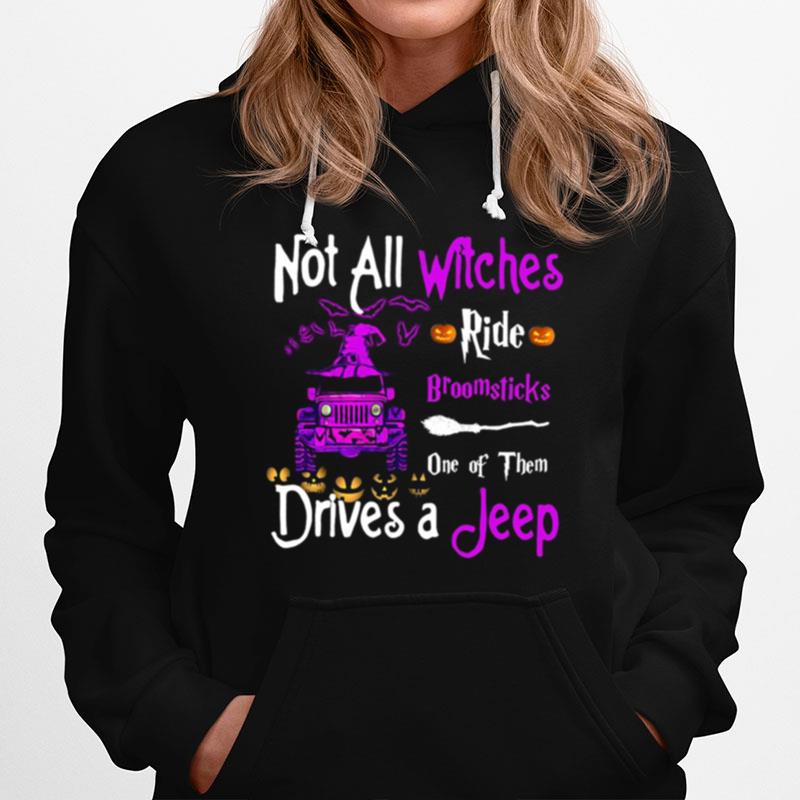 Not All Witches Ride Broomsticks One Of Them Drives A Jeep Hoodie
