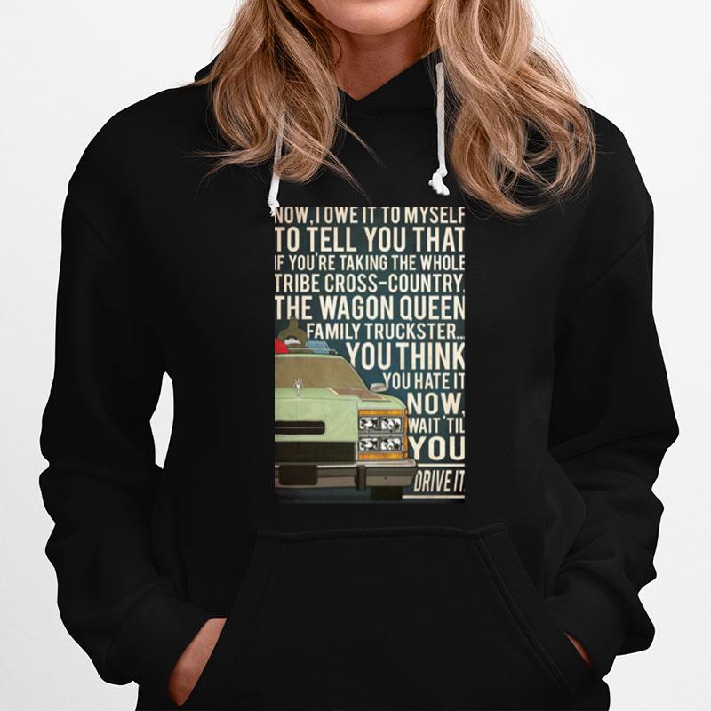 Now I Owe It To Myself National Lampoons Vacation 1983 Vintage Hoodie
