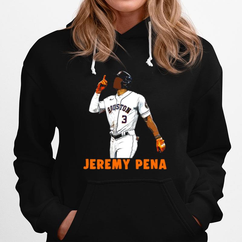 Number 3 Jeremy Pena Celebration Houston Astros Hoodie