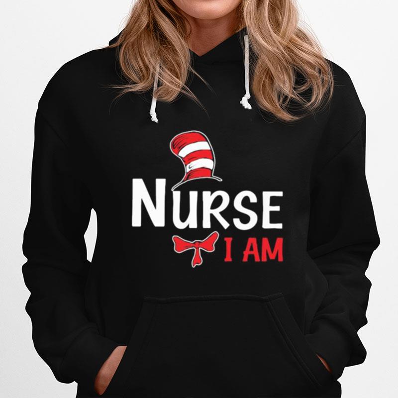 Nurse I Am Red Bow Christmas Hoodie